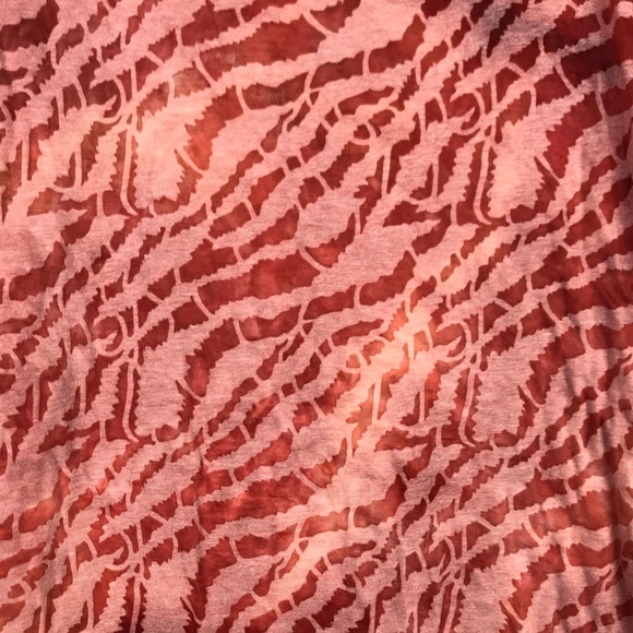 Calvin Klein Tyedye Zebra Burnout Cutout TankTop M - Picture 2 of 6